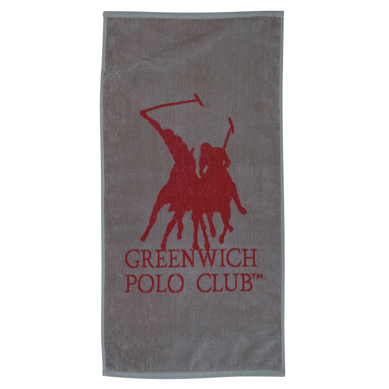 GREENWICH POLO CLUB ΠΕΤΣΕΤΑ ΓΥΜΝΑΣΤΗΡΙΟΥ 45X90 3036 GREY, RED