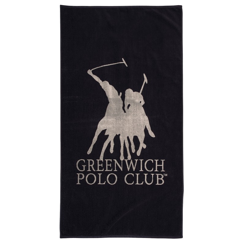 GREENWICH POLO CLUB ΠΕΤΣΕΤΑ ΘΑΛΑΣΣΗΣ 90Χ170 3597 ΜΑΥΡΟ