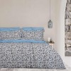 DAS HOME ΚΟΥΒΕΡΛΙ ΥΠΕΡΔΙΠΛΟ DAILY 9622 BLACK, BLUE, ECRU