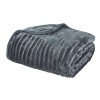 DAS HOME ΚΟΥΒΕΡΤΑ VELOUR MONH 1349 DARK GREY