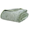 DAS HOME ΚΟΥΒΕΡΤΑ VELOUR ΥΠΕΡΔΙΠΛΗ 1360 DARK MINT