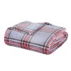 DAS HOME ΚΟΥΒΕΡΤΑ FLEECE 130Χ170 1362 GREY, RED