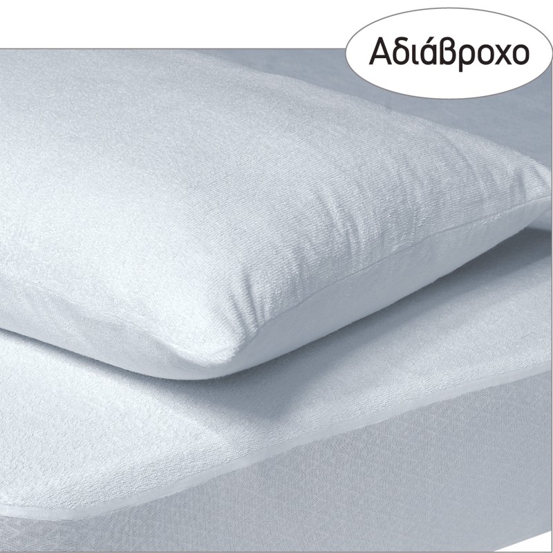 DAS HOME 1089 ΕΠΙΣΤΡΩΜΑ 120Χ200+35 ΑΔΙΑΒΡΟΧΟ WHITE