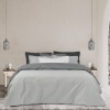 DAS HOME 1007 ΣΕΝΤΟΝΙ ΗΜΙΔΙΠΛΟ ΜΕ ΛΑΣΤΙΧΟ DARK GREY DARK GREY