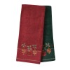 DAS HOME CHRISTMAS ΠΟΤΗΡΟΠΑΝΑ ΣΕΤ 2ΤΜΧ 40X60 0703 GREEN, RED