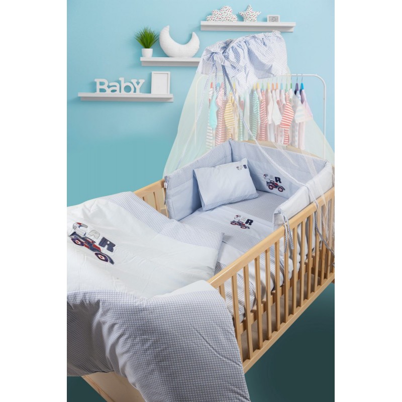 ΚΟΥΝΟΥΠΙΕΡΑ bebe CAR 29 160X490 ΣΙΕΛ Cotton 100%