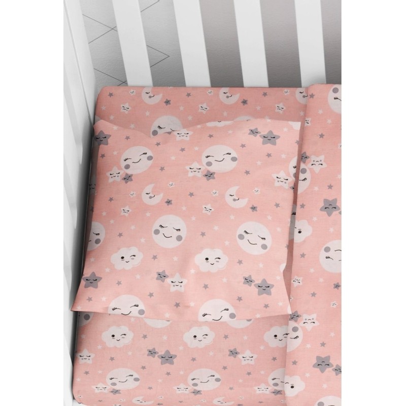 ΜΑΞΙΛΑΡΟΘΗΚΗ ΕΜΠΡΙΜΕ bebe Smile 82 35X45 Coral Cotton 100%