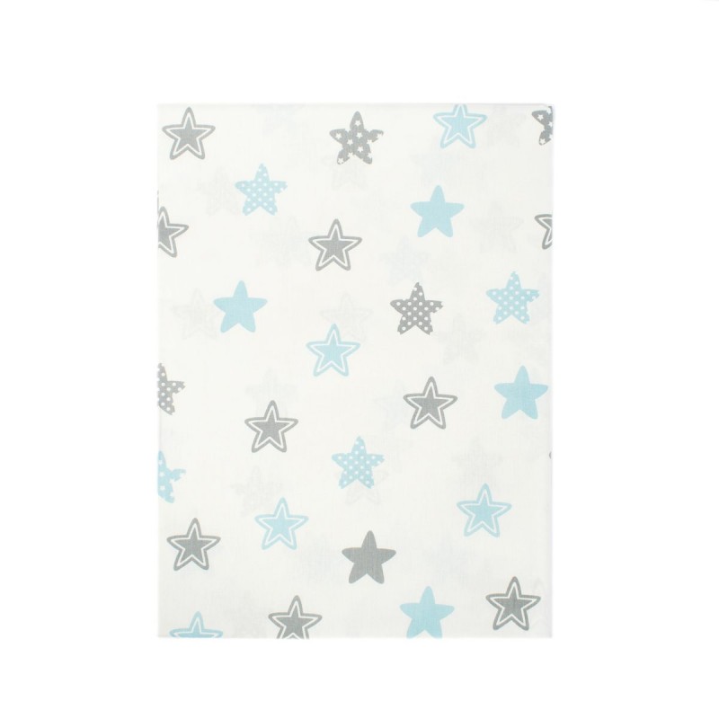 ΣΕΝΤΟΝΑΚΙ ΛΙΚΝΟΥ bebe Star 104 80Χ110 Sky blue Cotton 100%