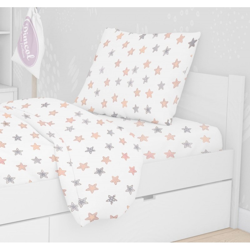 ΜΑΞΙΛΑΡΟΘΗΚΗ ΕΜΠΡΙΜΕ kids Star 103 50X70 Grey Cotton 100%