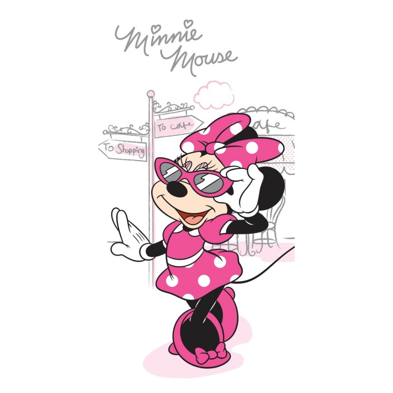 ΠΕΤΣΕΤΑ ΘΑΛΑΣΣΗΣ ΒΕΛΟΥΤΕ DISNEY MINNIE 56 70X140 Digital Print