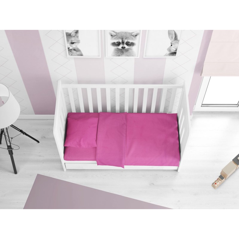 ΚΑΤΩΣΕΝΤΟΝΟ ΜΕ ΛΑΣΤΙΧΟ bebe Solid 499 0,70X1,40X0,15 Fuchsia Cotton 100%