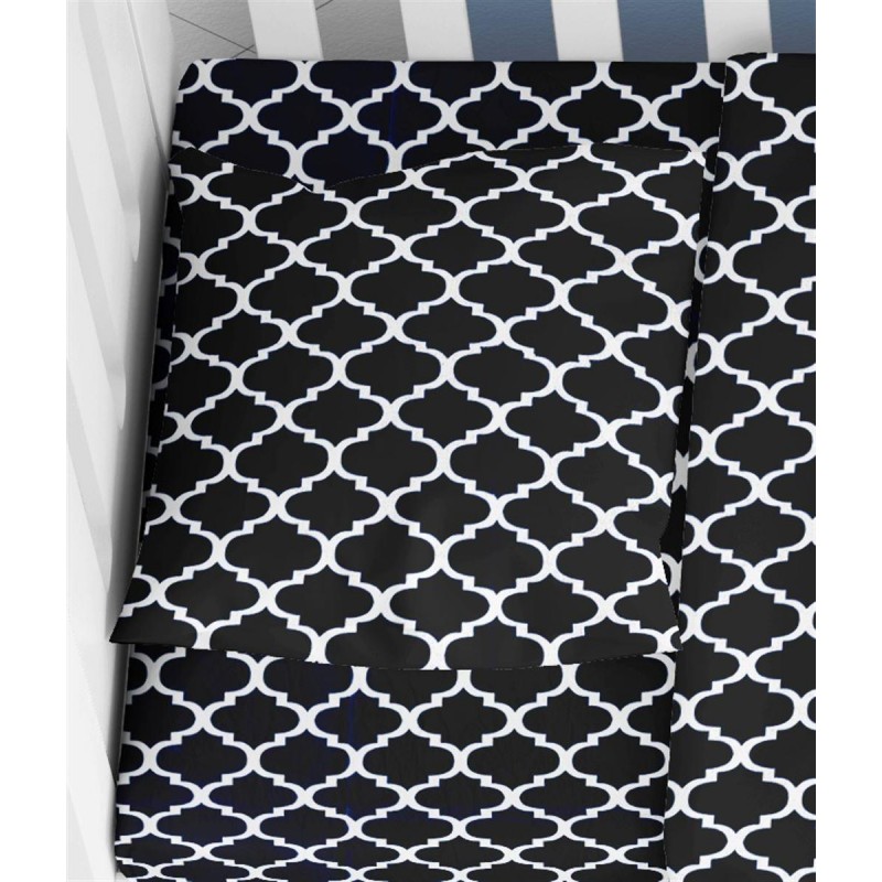 ΜΑΞΙΛΑΡΟΘΗΚΗ ΕΜΠΡΙΜΕ bebe Windows 175 35X45 Dark blue-White Cotton 100%