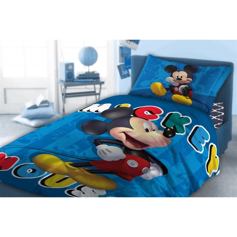 ΣΕΝΤΟΝΙΑ ΣΕΤ 3 τεμ DISNEY MICKEY 863 160Χ240 Digital Print Cotton 100%