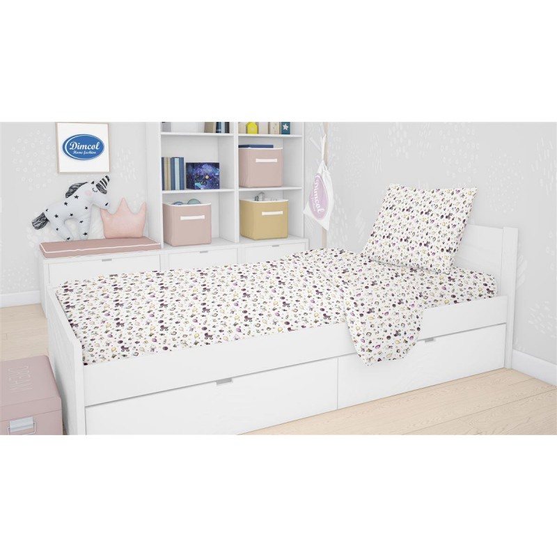 ΣΕΝΤΟΝΙΑ ΕΜΠΡΙΜΕ ΣΕΤ 3 τεμ kids Baby 01 160Χ240 Flannel cotton 100%