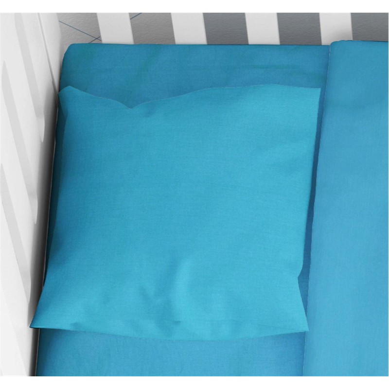 ΜΑΞΙΛΑΡΟΘΗΚΗ bebe Solid 493 35X45 Turquoise Cotton 100%