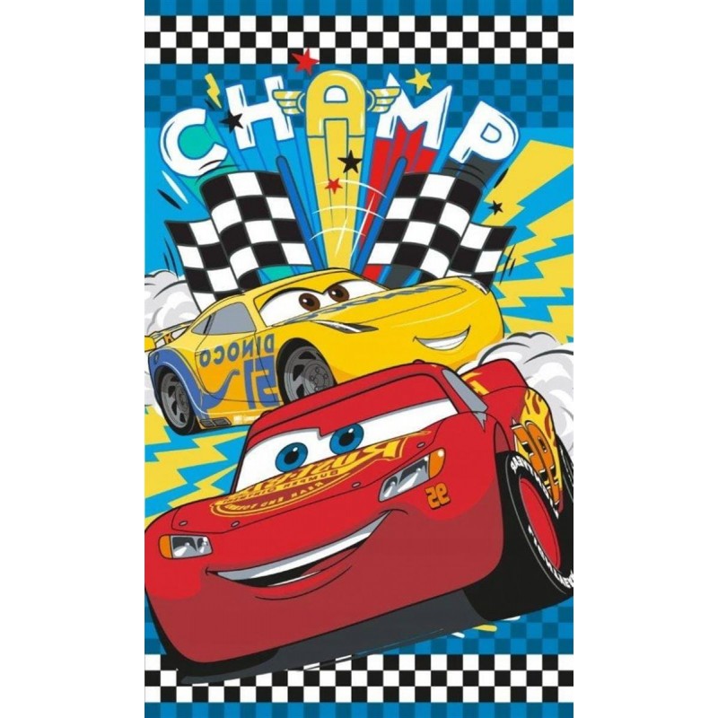 ΠΕΤΣΕΤΑ DISNEY CARS 11 30Χ50 Digital Print Cotton 100%