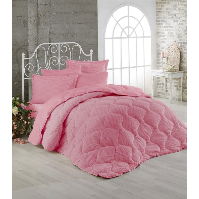 ΚΟΥΒΕΡΤΟΠΑΠΛΩΜΑ Γούνα-Fleece 680 gsm 1920 Pink C12 220X240 Polyester