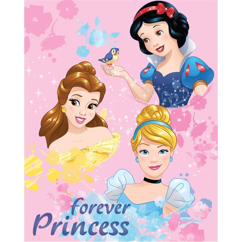 ΚΟΥΒΕΡΤΑ FLEECE DISNEY PRINCESS 045 130Χ170 Digital Print