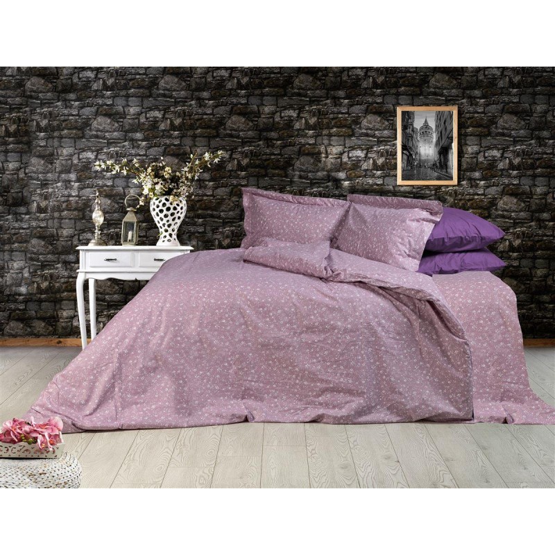 ΠΑΠΛΩΜΑΤΟΘΗΚΗ ΕΜΠΡΙΜΕ Μυρτώ 349 160X240 Lilac 100% Cotton Flannel