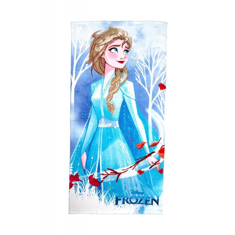 Πετσέτα Θαλάσσης Quick Dry Disney Home Frozen 10 70X140 Ice Blue 100% Microfiber