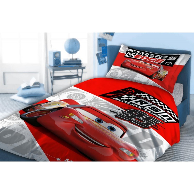 Πάπλωμα Disney Home Cars 771 160X240 Red 100% Cotton