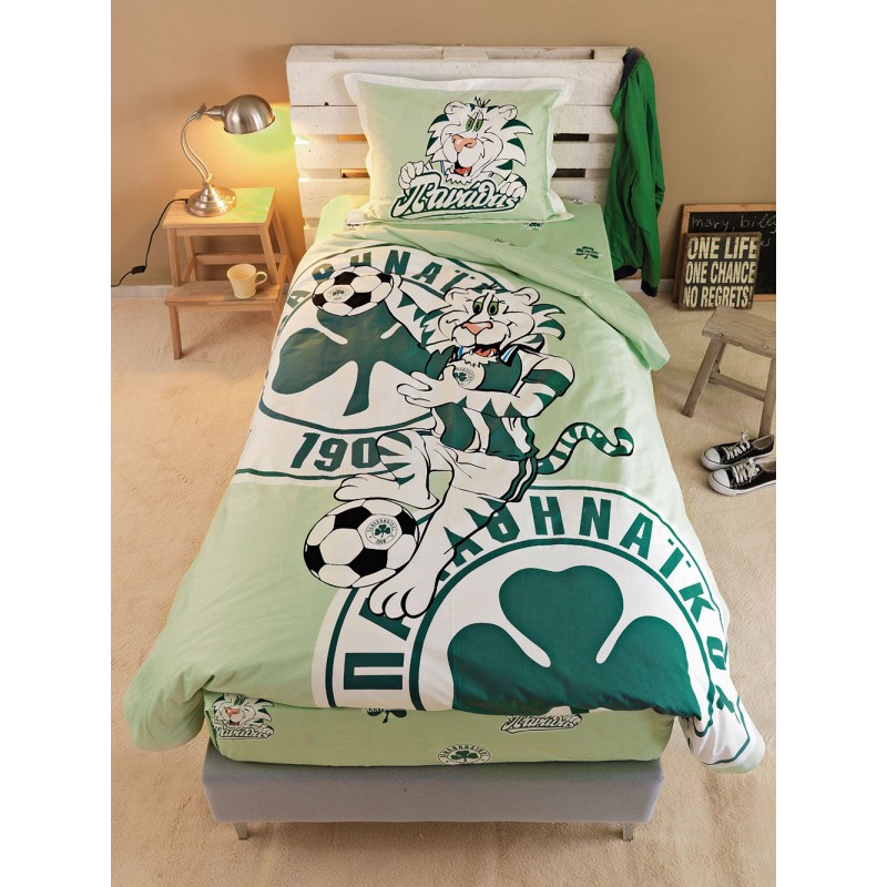 Σετ Κουβερλί Μονό Panathinaikos F.C. 170x250 FC4