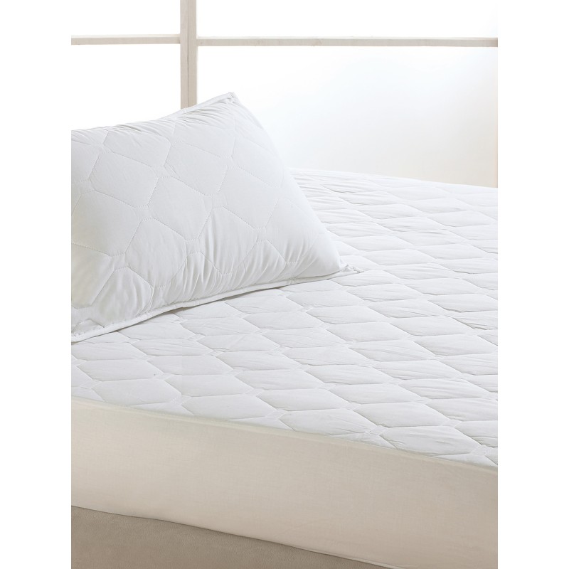 Κάλυμμα Ημίδιπλο White Comfort 100x200+30 DORMIBENE ALOE VERA