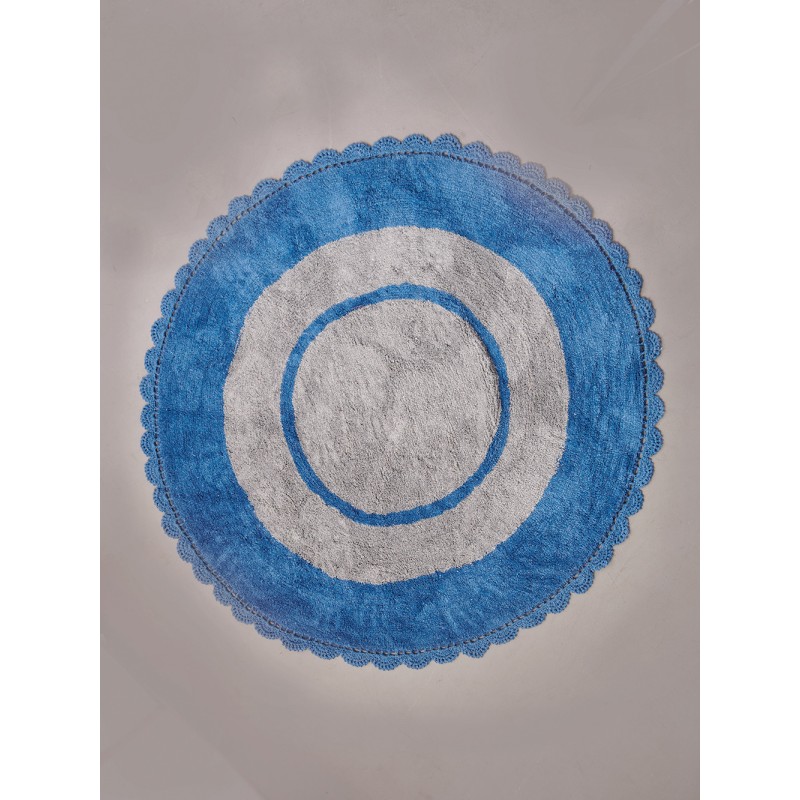 Πατάκι Παιδικό Kids Decor Ø140cm TARGET BLUE