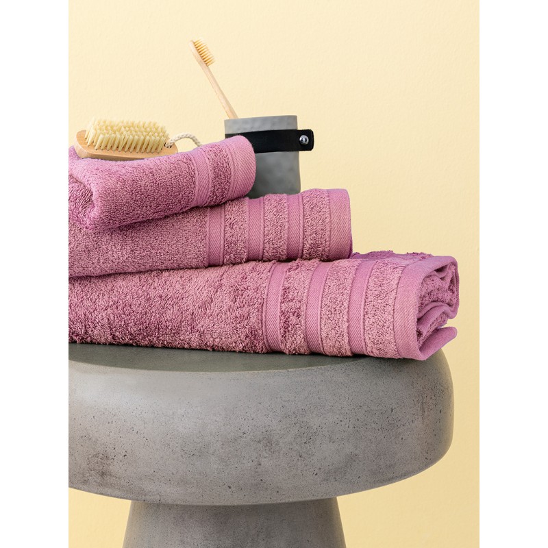 Πετσέτα Προσώπου Towels Collection 50x100 BEREN MAUVE