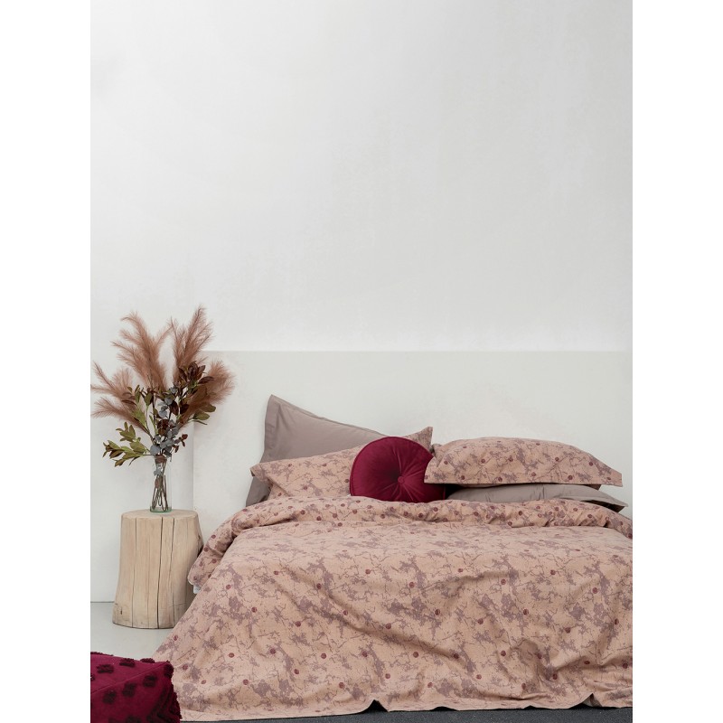 Σετ Μονά Σεντόνια Cosy Winter 170x265 CW282 Χωρίς Λάστιχο