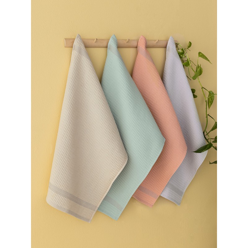 Σετ 4 Πετσέτες Κουζίνας Kitchen Towels 50x70 KE440