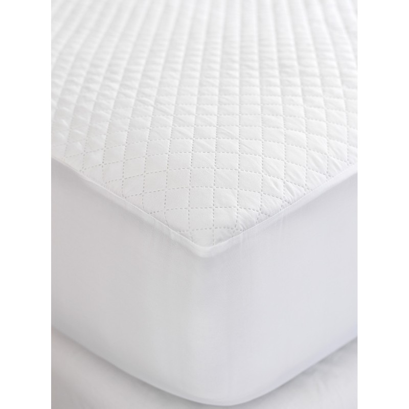 Κάλυμμα King size White Comfort 180x200+35 QUILTED