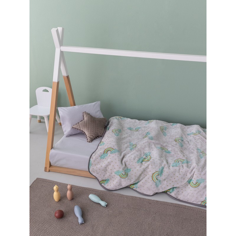 Κουβέρτα Αγκαλιάς Baby Blankets 80x90 RAINY