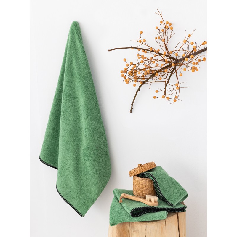 Σετ Πετσετες Towels Collection BROOKLYN GREEN