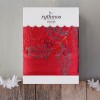 CHRISTMAS TERRY GIFT SET (3 ΓΚΙ) ΠΡΟΣΩΠΟΥ (50X90) ΚΟΚΚΙΝΟ