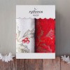 CHRISTMAS TERRY GIFT SET (3 ΓΚΙ) ΧΕΡΙΩΝ 2Χ(30Χ50) ΛΕΥΚΟ-ΛΕΥΚΟ