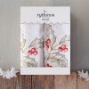 CHRISTMAS TERRY GIFT SET (3 ΓΚΙ) ΠΡΟΣΩΠΟΥ (50X90) ΛΕΥΚΟ