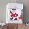 CHRISTMAS TERRY GIFT SET (1 ΑΓΙΟΣ ΒΑΣΙΛΗΣ) ΧΕΡΙΩΝ 2Χ(30Χ50) ΚΟΚΚΙΝΟ-ΚΟΚΚΙΝΟ