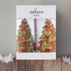 CHRISTMAS TERRY GIFT SET (2 ΕΛΑΤΟ) ΠΡΟΣΩΠΟΥ (50X90) ΛΕΥΚΟ