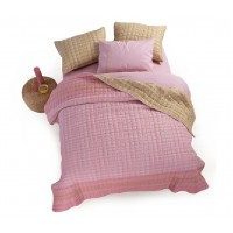 Nef-Nef Κουβερλί Υπέρδιπλο 240x220 Asher Pink