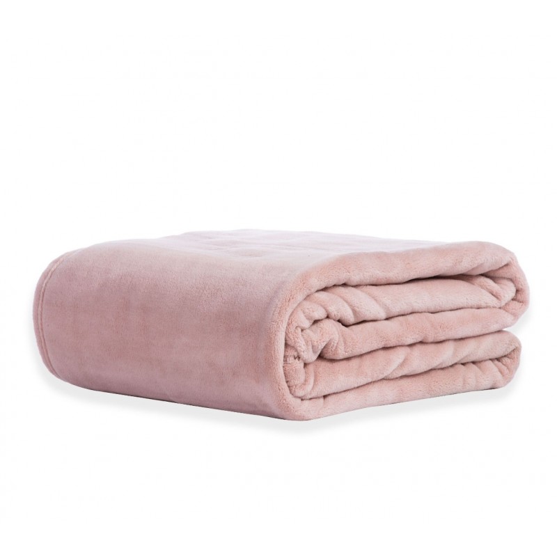 Nef-Nef Homeware Cosy Κουβέρτα Fleece Μονή 160x220εκ. Pink