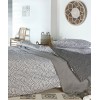 Kentia Σετ Σεντόνια Υπέρδιπλα 240x270 Dallas 67349 22 Dark Grey