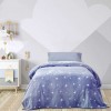 Kocoon Κουβέρτα Αγκαλιάς & Λίκνου Glow Star Fleece Blue 80x110cm