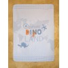 Nima Παιδικό Κουβερλί Μονό Dino Island Γαλάζιο 160x220εκ.