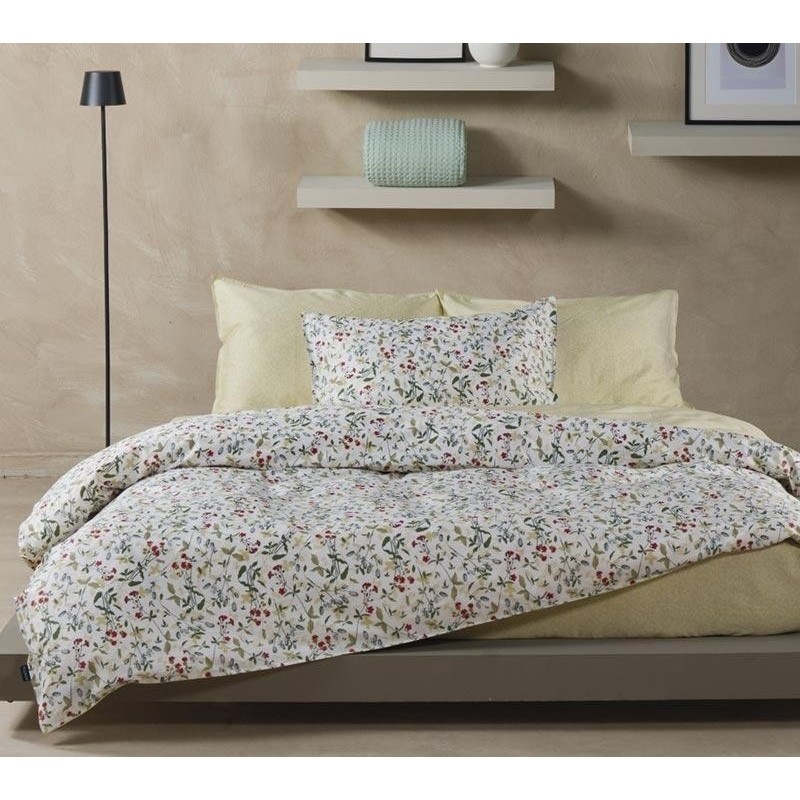 Kentia Σετ Σεντόνια King Size 270x270εκ. Carnation 74888 02 Light Green 4τμχ