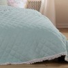 Nef-Nef Edna Κουβερλί Υπέρδιπλο Microfiber Aqua 230x240cm