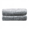 Kentia Notte Κουβέρτα Βελουτέ King Size 260x240εκ. 000063336 22 Light Grey