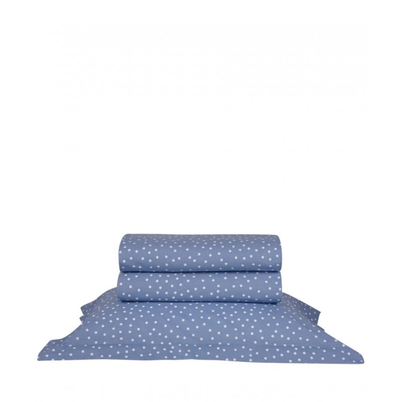 Kentia Lollipop Polka Σετ Μαξιλαροθήκες Oxford 67441 50x70εκ. 39 Blue